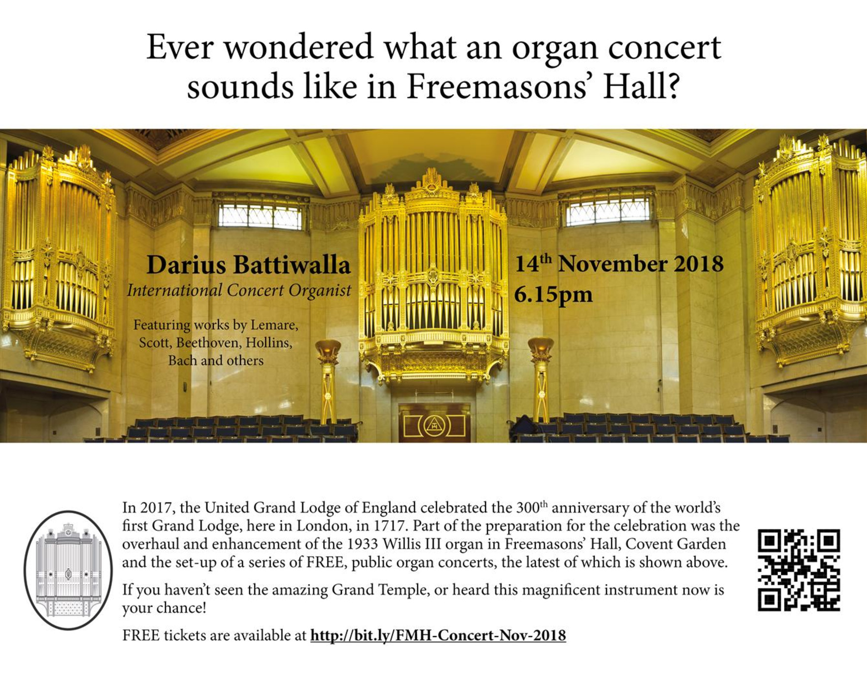 Tercentenary Organ Recital Series